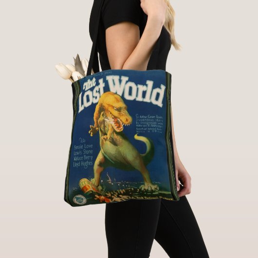 The Lost World Denim Jacket Tote Bag (Dichtbij)
