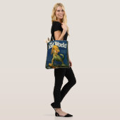 The Lost World Denim Jacket Tote Bag (Op model)