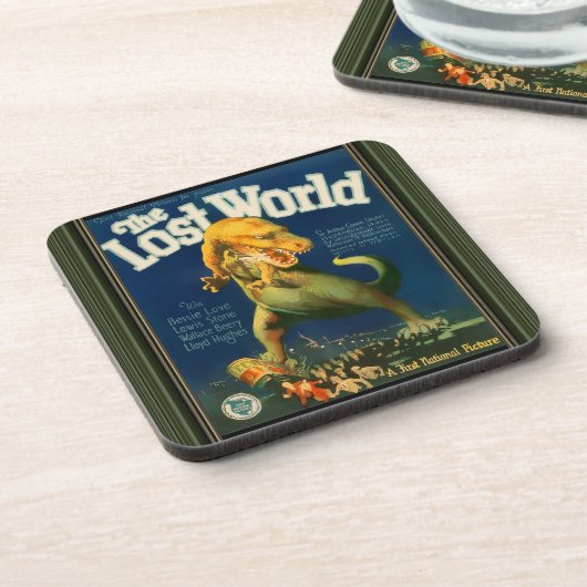 The Lost World-drankviltje Bier Onderzetter (Linkerzijde)