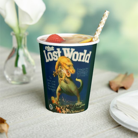 The Lost World Paper Cup Papieren Bekers (Insitu)