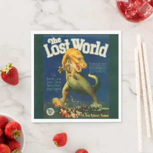 The Lost World Papieren Servetten