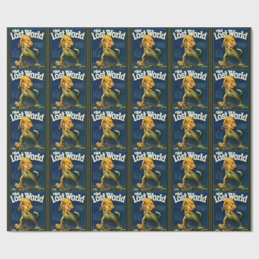 The Lost World Wrapping Paper Cadeaupapier (Vlak)
