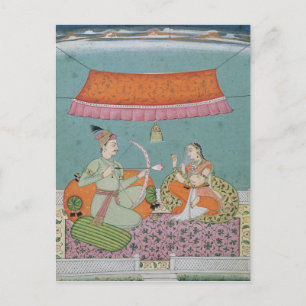 The Lotus Arrow, Bilaspur, c.1750 Briefkaart