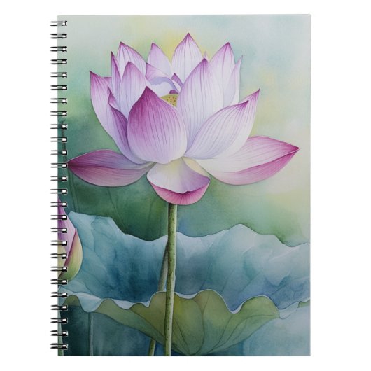 The lotus flower notitieboek (Voorkant)