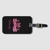 The lotus flower personalized bagagelabel (Voorkant (horizontaal))