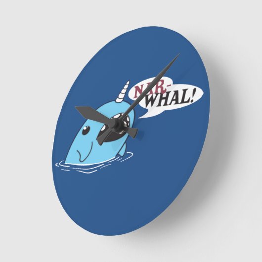 The Loud Narwhal Ronde Klok (Hoek)