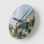 The Louth-London Royal Mail Traveling by Train for Ronde Klok (Hoek)