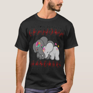 The Love between Grandma and Grandchildren bibi an T-shirt