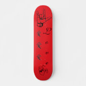 The Love Board Skateboard (Voorkant)