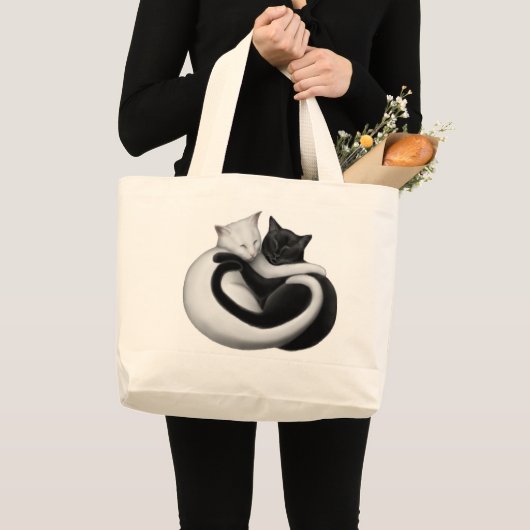 The Love Cats Canvas tas (Voorkant (product))