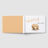 The Love Heart Shell, Wedding, Guest Book Gastenboek (Volledig)