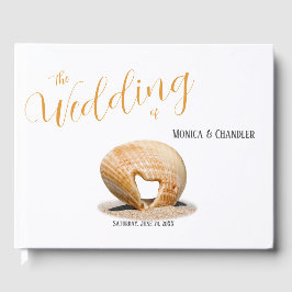 The Love Heart Shell, Wedding, Guest Book Gastenboek