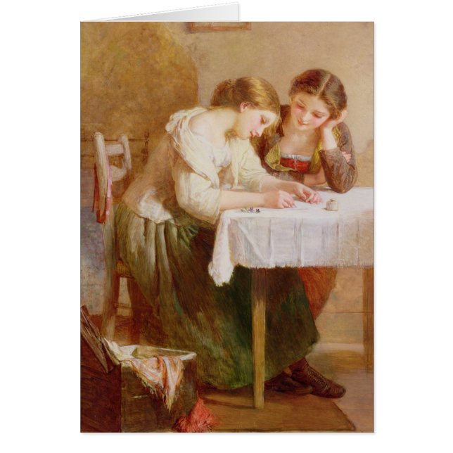 The Love Letter, 1871 (Voorkant)