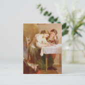 The Love Letter, 1871 Briefkaart (Staand voorkant)