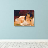 The Love Letter (door Thomas Sully) Canvas Afdruk (Insitu (Houten vloer))