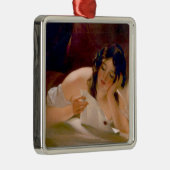 The Love Letter (door Thomas Sully) Metalen Ornament (Rechts)