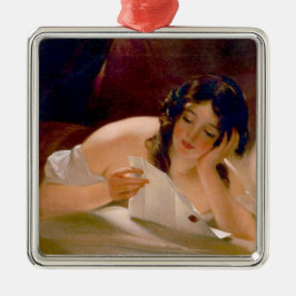 The Love Letter (door Thomas Sully) Metalen Ornament