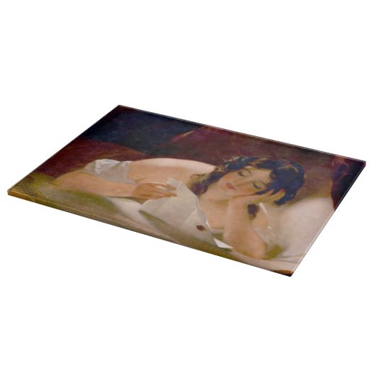 The Love Letter (door Thomas Sully) Snijplank (Hoek)