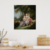The Love Letter - François Boucher Fine Art Poster (Keuken)