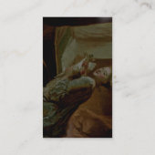 The Love Letter, van Fragonard, Jean-Honoré (Beste Visitekaartje (Achterkant)