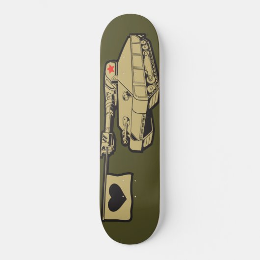 The Love Movement "Love Tank" Persoonlijk Skateboard (Voorkant)