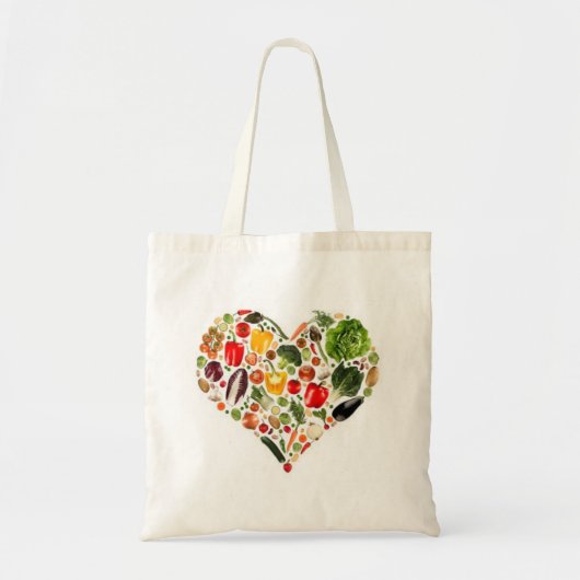 The Love of Food Tote Bag (Voorkant)
