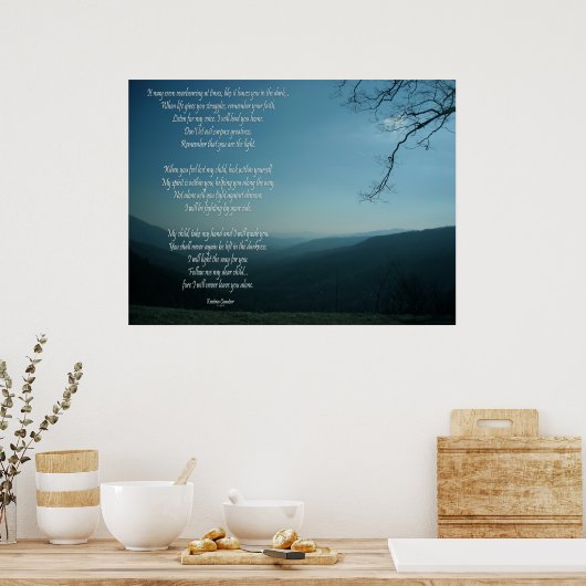 The Love of God Print (Keuken)