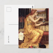 The Love Potion by Pre-Raphaelite Evelyn de Morgan Briefkaart (Voorkant / Achterkant)