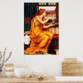 The Love Potion van Evelyn de Morgan Poster (Keuken)