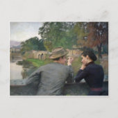 The Lovers, 1888 Briefkaart (Voorkant)