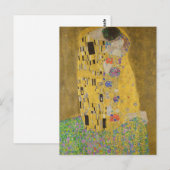 The Lovers Kissingembrace by Gustav Klimt Briefkaart (Voorkant / Achterkant)