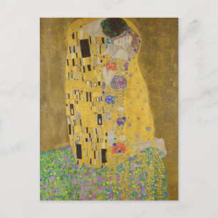 The Lovers Kissingembrace by Gustav Klimt Briefkaart