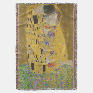 The Lovers Kissingembrace by Gustav Klimt Deken