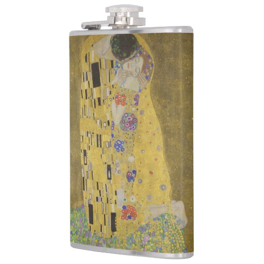 The Lovers Kissingembrace by Gustav Klimt Heupfles (Links)