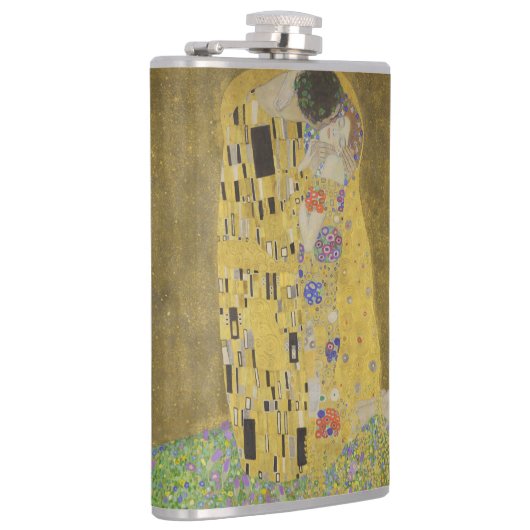 The Lovers Kissingembrace by Gustav Klimt Heupfles (Rechts)