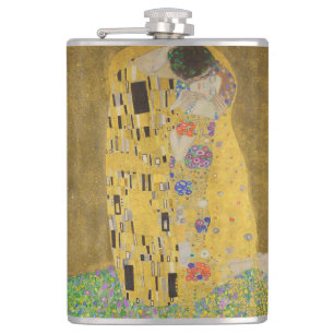 The Lovers Kissingembrace by Gustav Klimt Heupfles