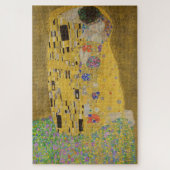 The Lovers Kissingembrace by Gustav Klimt Legpuzzel (Verticaal)