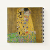 The Lovers Kissingembrace by Gustav Klimt Notitieboek (Achterkant)