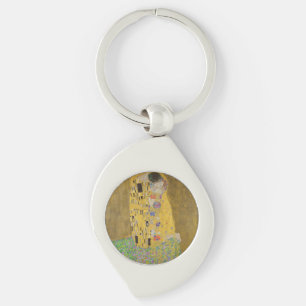 The Lovers Kissingembrace by Gustav Klimt Sleutelhanger