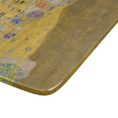 The Lovers Kissingembrace by Gustav Klimt Snijplank (Hoek)