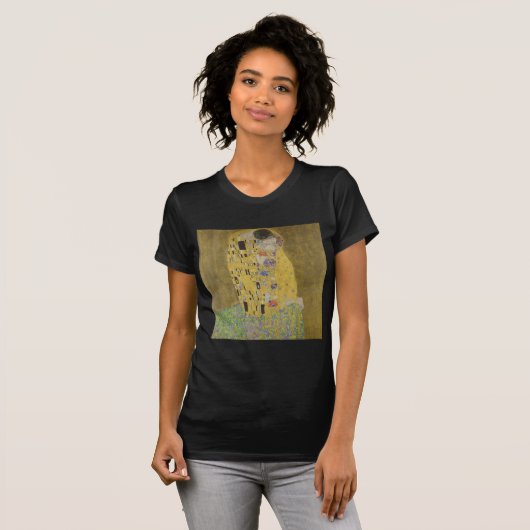 The Lovers Kissingembrace by Gustav Klimt T-shirt (Voorkant volledig)