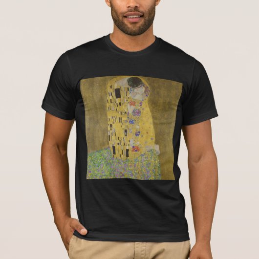 The Lovers Kissingembrace by Gustav Klimt T-shirt (Voorkant)