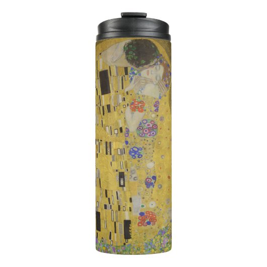 The Lovers Kissingembrace by Gustav Klimt Thermosbeker (Voorkant)