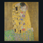 The Lovers Kissingembrace by Gustav Klimt Wijn Etiket<br><div class="desc">Het zonlicht schittert door de wervelende gouden omhelzing die de geliefden omringt in Gustav Klimts meesterwerk, The Kiss. De scène is een paradox van intimiteit en isolatie. Het paar staat op een afgrond, een veld van kleurrijke bloemen aan hun voeten, maar ze zijn zich niet bewust van de wereld om...</div>
