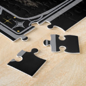 The Lovers Tarot Card – Gothic Vampire Dracula and Legpuzzel (Zijkant)