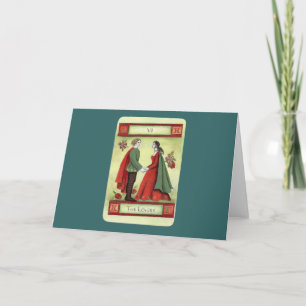 "The Lovers" tarotkaart Kaart