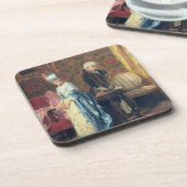 The Lovers' Tiff, 1872 (olie op het paneel) Bier Onderzetter (Linkerzijde)