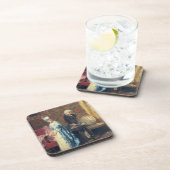 The Lovers' Tiff, 1872 (olie op het paneel) Bier Onderzetter (Rechterzijde)