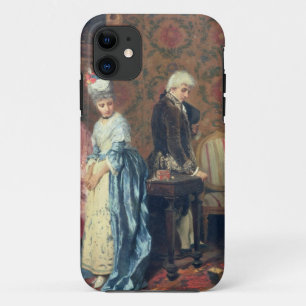The Lovers' Tiff, 1872 (olie op het paneel) Case-Mate iPhone Case
