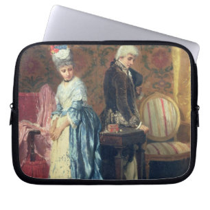 The Lovers' Tiff, 1872 (olie op het paneel) Laptop Sleeve
